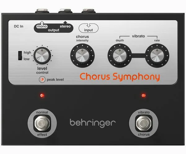 Behringer Chorus Symphony, yksityiskohta 5