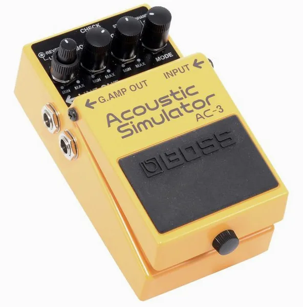Boss AC-3 Acoustic Simulator, yksityiskohta 4