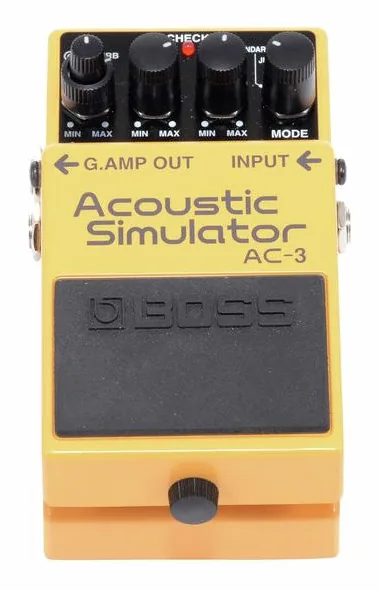 Boss AC-3 Acoustic Simulator, yksityiskohta 5