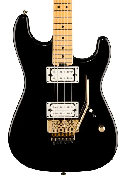 Charvel Am NC SD1 HH FR GBLK, yksityiskohta 3