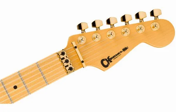 Charvel Am NC SD1 HH FR GBLK, yksityiskohta 4