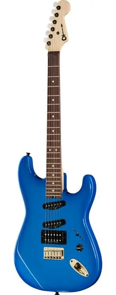 Charvel Jake E Lee PM SD1 HSS BLB edestä
