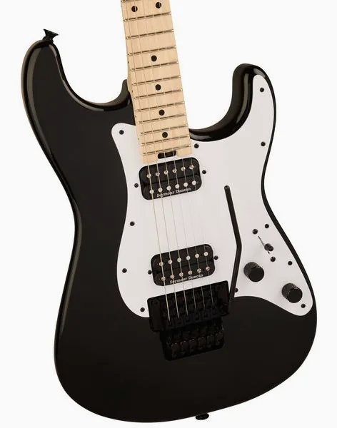 Charvel PM SC1 SRS HH FR MN Black, yksityiskohta 3