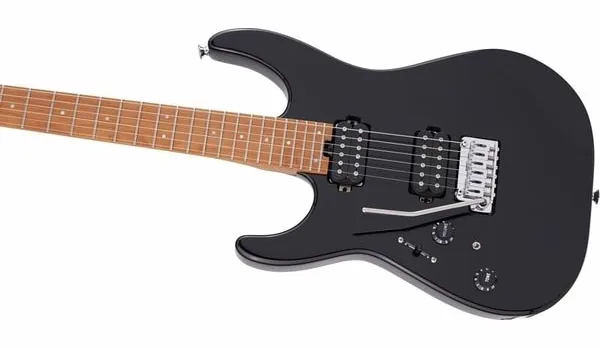Charvel Pro-Mod DK24 HH CM LH BK, yksityiskohta 5