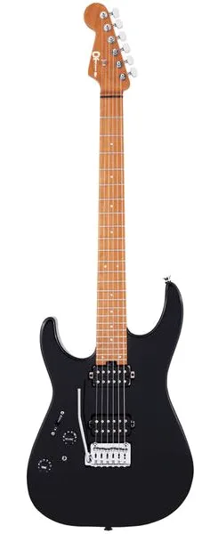 Charvel Pro-Mod DK24 HH CM LH BK edestä
