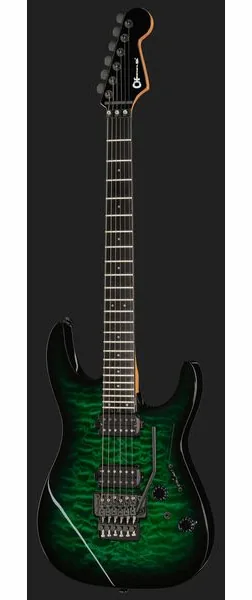 Charvel Pro-Mod Plus DK24 HH FR QM CEM, yksityiskohta 2