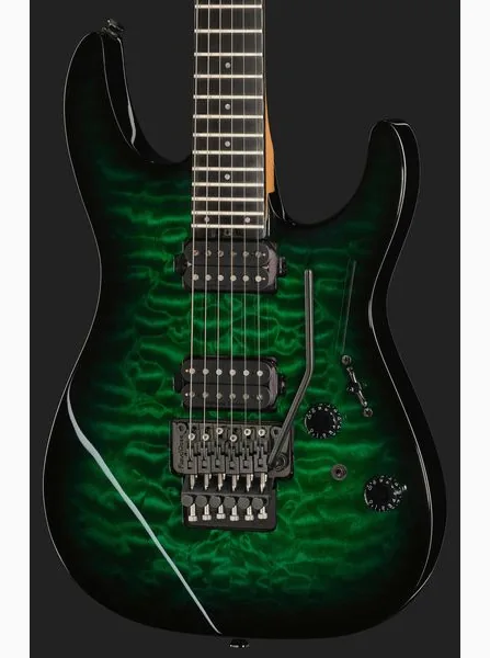 Charvel Pro-Mod Plus DK24 HH FR QM CEM, yksityiskohta 4