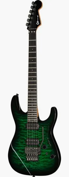 Charvel Pro-Mod Plus DK24 HH FR QM CEM edestä