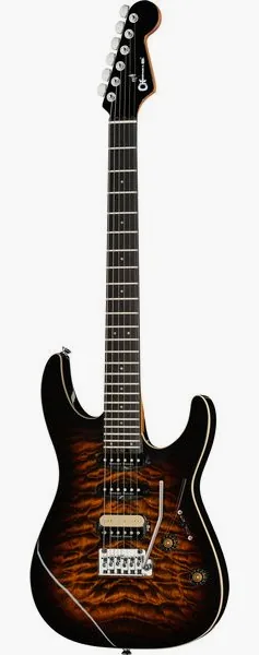 Charvel Pro-Mod Plus DK24 HSS QM ATE edestä