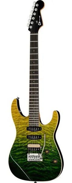 Charvel Pro-Mod Plus DK24 HSS QM ZF edestä
