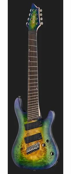Cort KX508MS II Marina Blue Burst, yksityiskohta 2