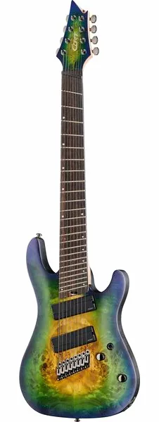 Cort KX508MS II Marina Blue Burst edestä