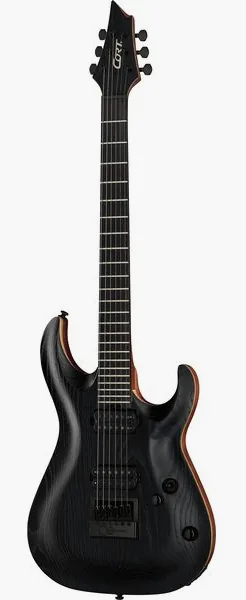 Cort KX700 Evertune Open Pore Black edestä