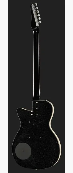 Danelectro 56 Baritone Black Metal Flake, yksityiskohta 3
