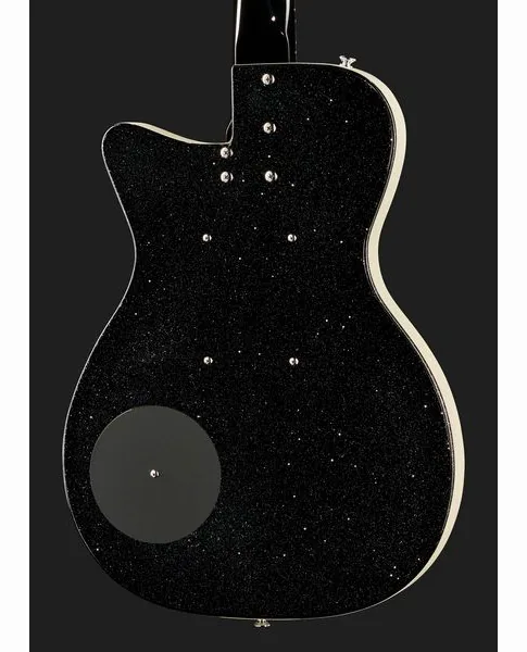 Danelectro 56 Baritone Black Metal Flake, yksityiskohta 5