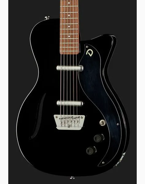 Danelectro 56 Vintage Baritone Black, yksityiskohta 4