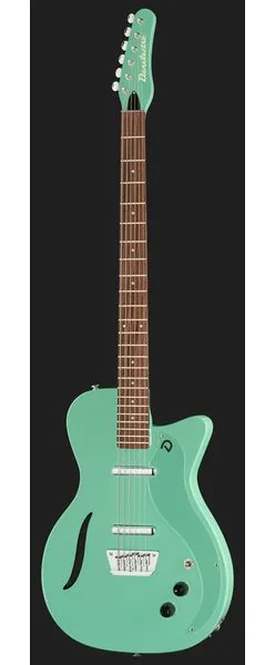 Danelectro 56 Vintage Baritone Dark Aqua, yksityiskohta 2