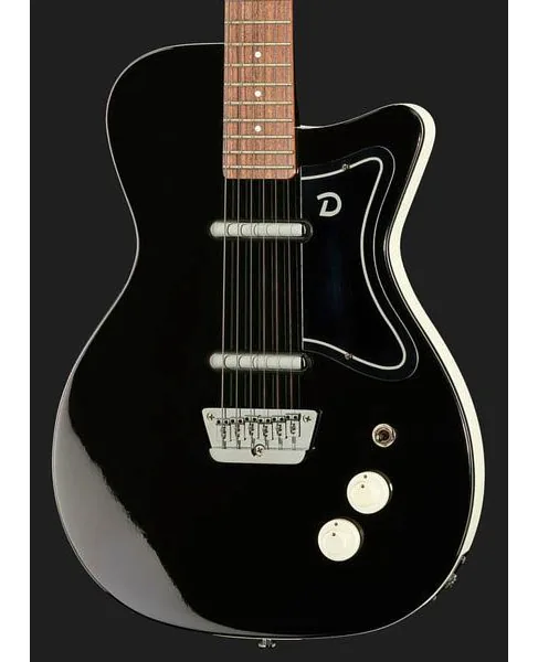 Danelectro 57 Limo Black, yksityiskohta 4