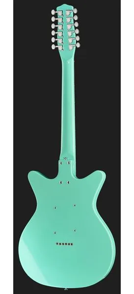 Danelectro 59 Vintage 12 String Dark Aqua, yksityiskohta 3