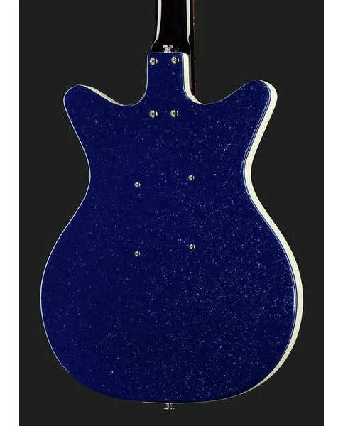 Danelectro 59M NOS+ Blue Metalflake 60th, yksityiskohta 5