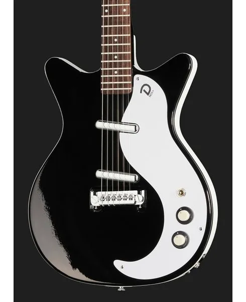 Danelectro 59M NOS+ DC BK, yksityiskohta 4
