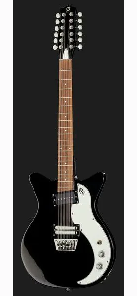 Danelectro 59X12 Black, yksityiskohta 2