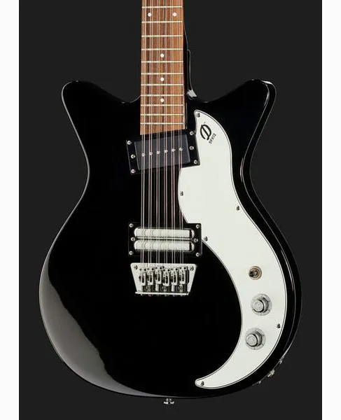 Danelectro 59X12 Black, yksityiskohta 4