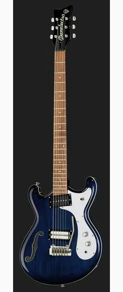 Danelectro 66BT Blue Burst, yksityiskohta 2