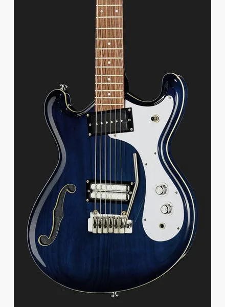 Danelectro 66BT Blue Burst, yksityiskohta 4
