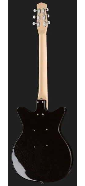 Danelectro Classic 59 Maroon Silver Glitt, yksityiskohta 3