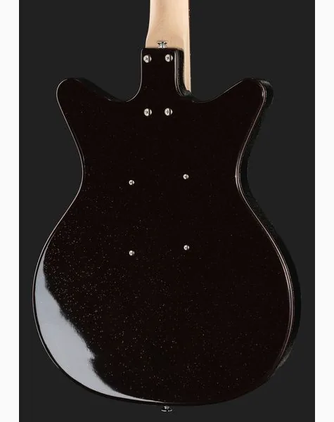 Danelectro Classic 59 Maroon Silver Glitt, yksityiskohta 5