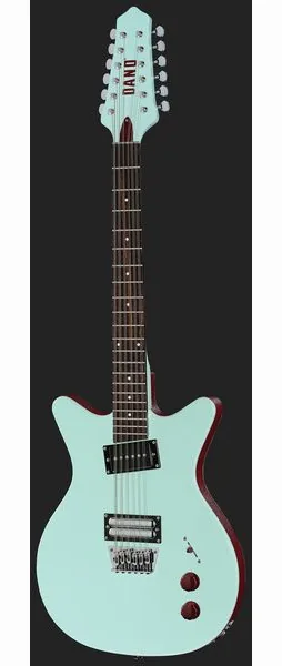 Danelectro Dan O. Cool 12 String Aqua, yksityiskohta 2