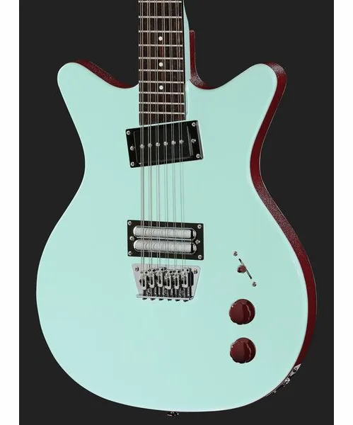 Danelectro Dan O. Cool 12 String Aqua, yksityiskohta 4
