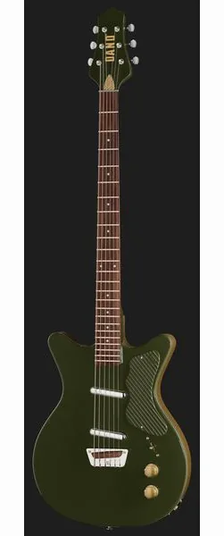 Danelectro Dan O. Cool Baritone Green, yksityiskohta 2