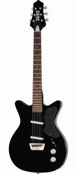 Danelectro Dan O. Cool Black edestä