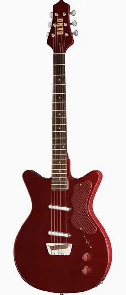Danelectro Dan O. Cool Maroon edestä