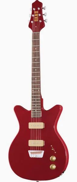 Danelectro Dan O. Mano Maroon edestä