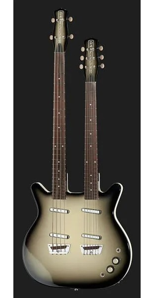 Danelectro DB604 Black Burst, yksityiskohta 2