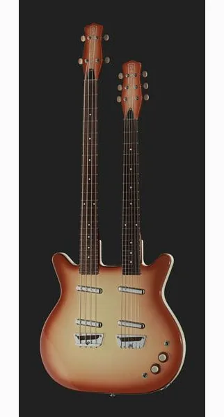 Danelectro DB604 Copper Burst, yksityiskohta 2