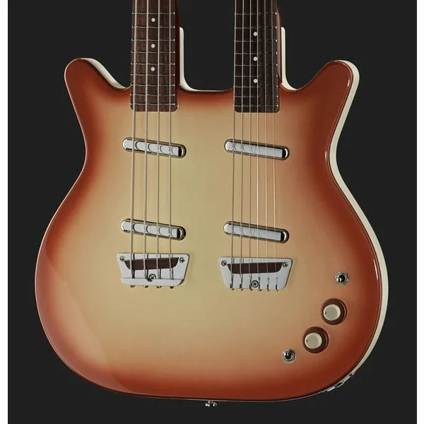 Danelectro DB604 Copper Burst, yksityiskohta 4