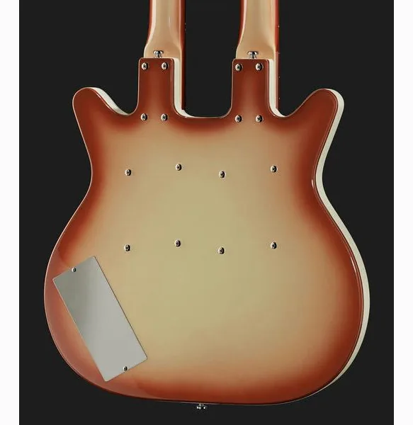 Danelectro DB604 Copper Burst, yksityiskohta 5