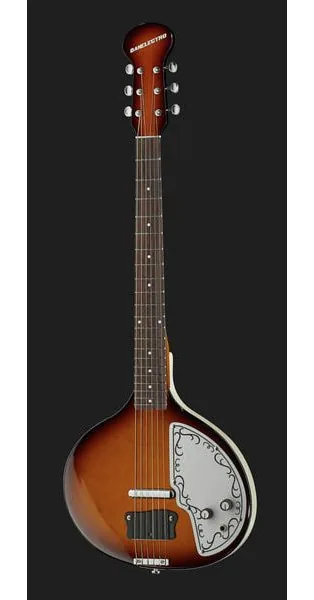 Danelectro DBS68 Reissue Baby Sitar VS, yksityiskohta 2