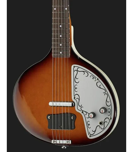 Danelectro DBS68 Reissue Baby Sitar VS, yksityiskohta 4