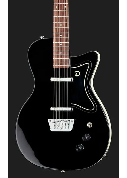 Danelectro DE56 Baritone Guitar BK, yksityiskohta 4