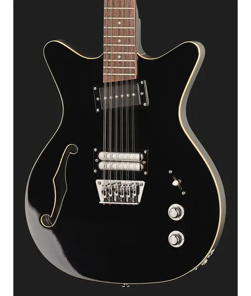 Danelectro Fifty Niner 12 String BK Top, yksityiskohta 4