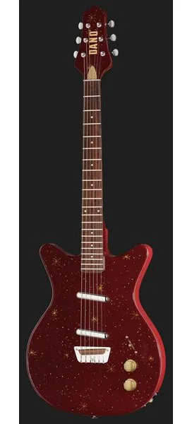 Danelectro Golden 1950's Maroon, yksityiskohta 2