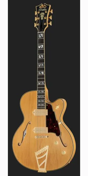 DAngelico Deluxe 59 Satin Honey, yksityiskohta 2