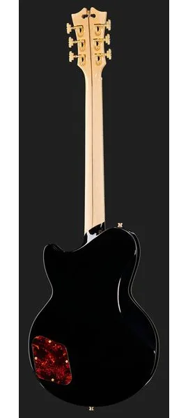 DAngelico Deluxe Atlantic Solid Black, yksityiskohta 3