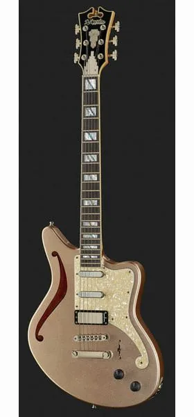 DAngelico Deluxe Bedford SH Desert Gold, yksityiskohta 2