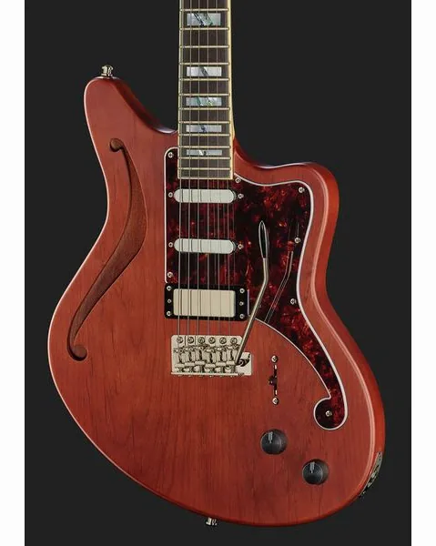 DAngelico Deluxe Bedford SH Matte Walnut, yksityiskohta 4